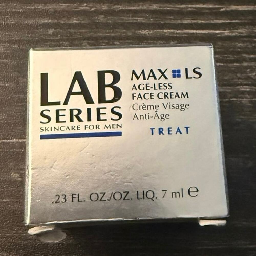 NIB LAB SERIES Max Ls Age-Less Face Cream TREAT .23 Fl Oz